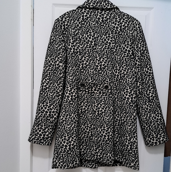 Hutch black and white animal print coat - Picture 4 of 5